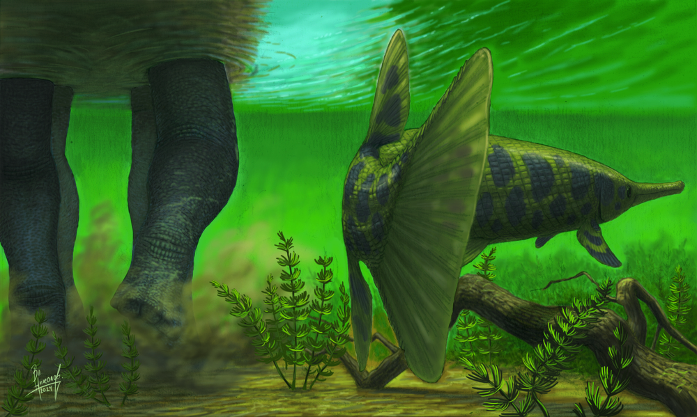 панцерна щука динозаври България