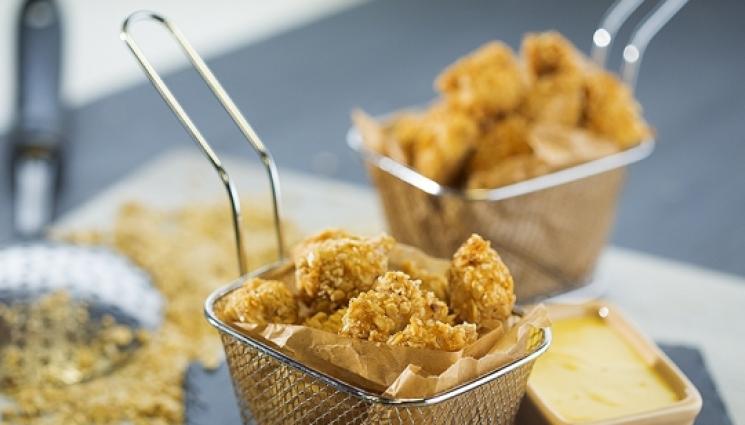 пилешки пуканки - Лесна и вкусна рецепта за похапване пред телевизора