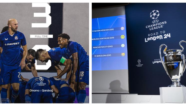 Динамо Загреб - Динамо Загреб отнесе разградския кошмар Карабах с тройка без гарнитура