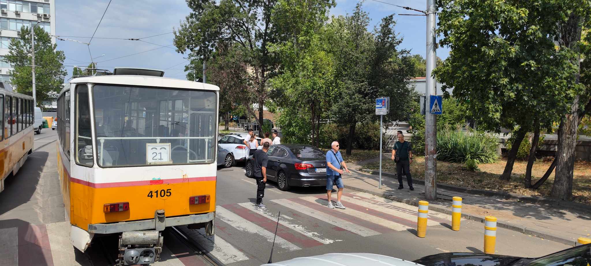 катастрофа трамвай София