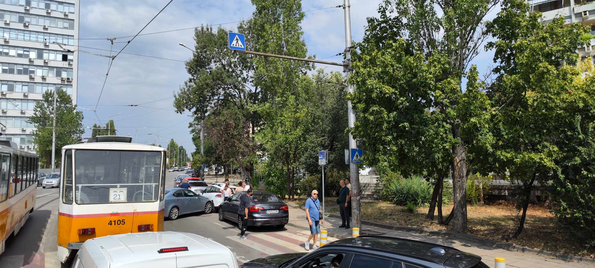 катастрофа трамвай София