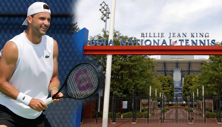 Григор Ню Йорк - Баровец №9 в схемата: Дребни рибки пуска жребият на Гришо в първите 2 кръга на US Open