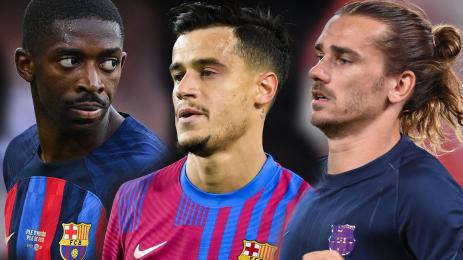 Дембеле Гризман Коутиньо