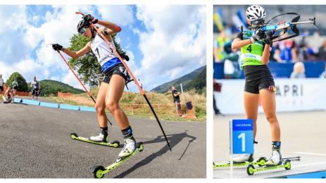 Лора Христова летен биатлон