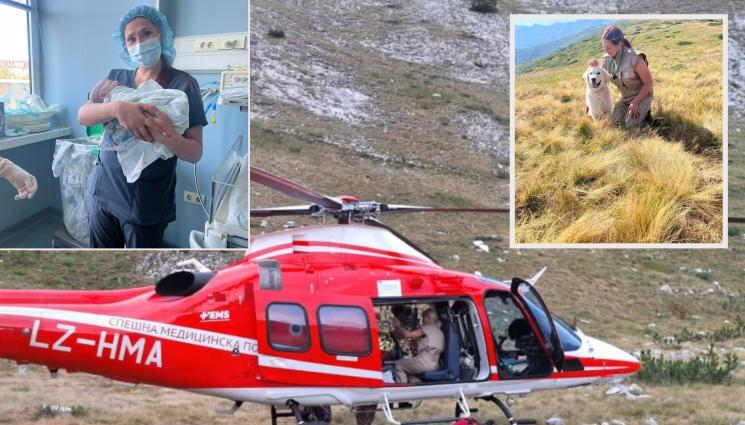 хеликоптер - Анестезиологът в Майчин дом и ръководител на първата ни авиомедицинска база