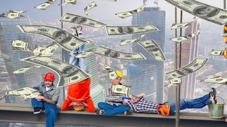 работници пари