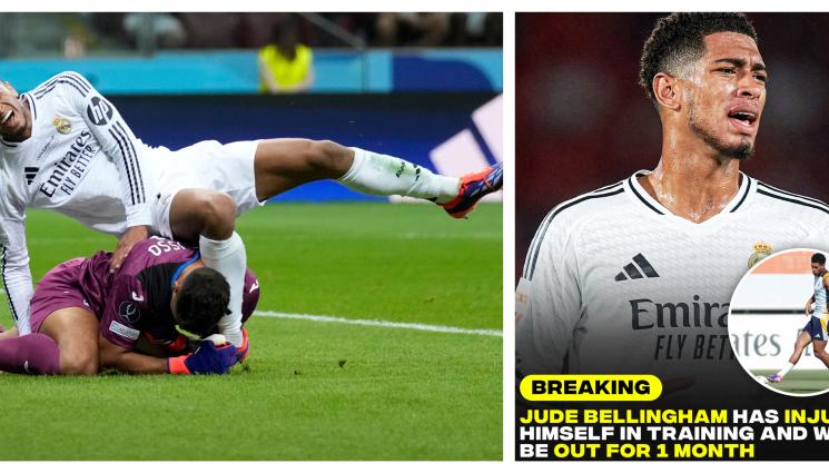 Джуд Белингам Реал Мадрид - Хей, какво стана с Джуд? Белингам се счупи на тренировка, Реал Мадрид го губи за месец