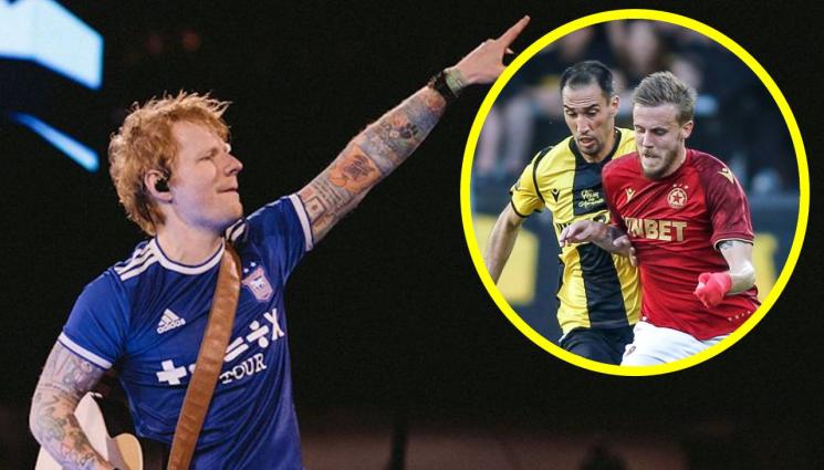 Ед Шийрън ЦСКА Ботев - Концертът на собственика на Ипсуич Ед Шийрън прати мача ЦСКА – Ботев Пловдив в „Надежда”