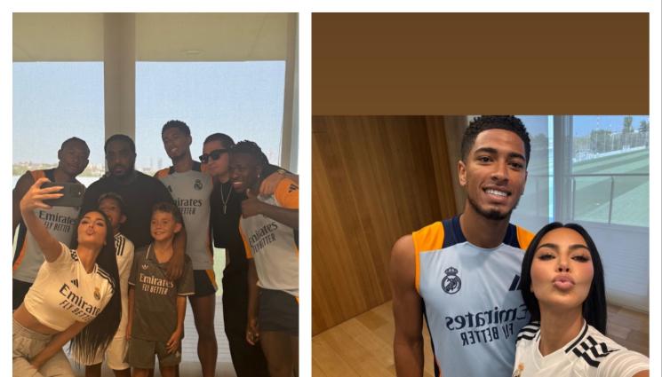 Ким Кардашиян - КИМ КАРДАШИЯН НАХЛУ В РЕАЛ МАДРИД! (СНИМКИ)