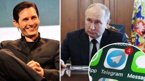 Павел Дуров Владимир Путин