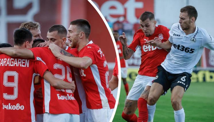 ЦСКА 1948 Славия - Славия и ЦСКА 1948 с нулево равенство в контрола