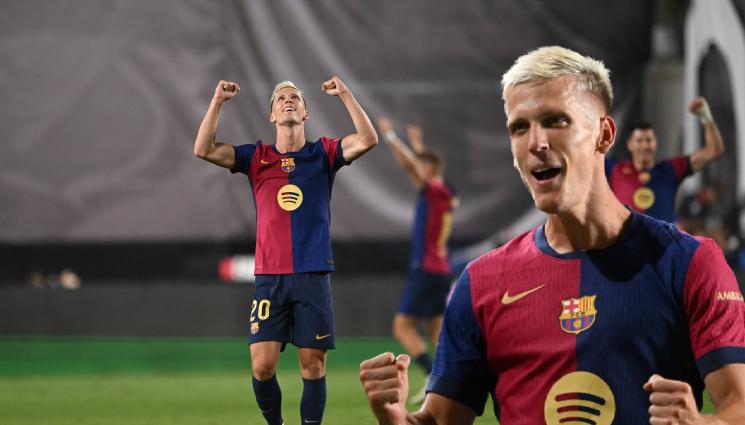 Дани Олмо - Барса май отърва позора