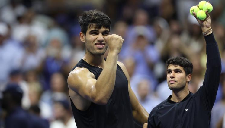 Карлос Алкарас - Карлос Алкарас отупа Медведев в два сета и стигна финала в Пекин