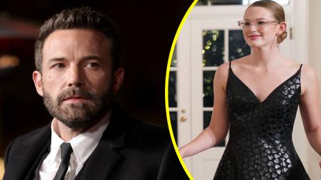 Бен Афлек с дъщеря си Вайълет