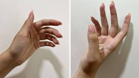 длани бенки ръце