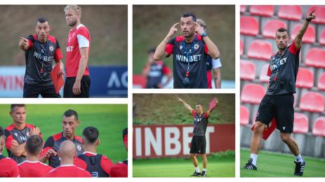 Александър Томаш ЦСКА първа тренировка