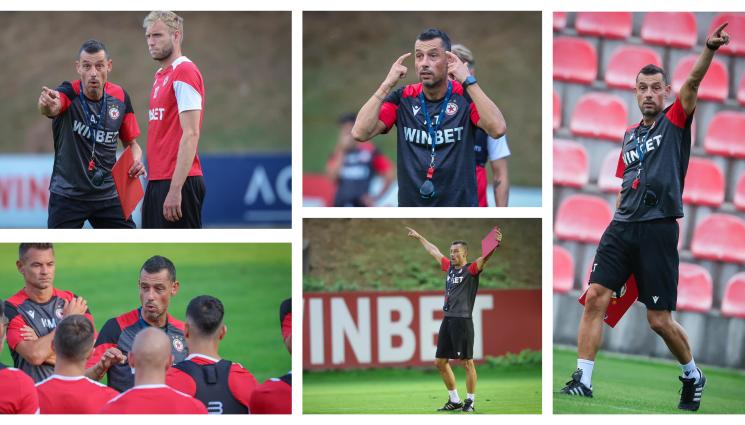 Александър Томаш ЦСКА първа тренировка - ГЛЕДНА ТОЧКА: Томаш показа, че няма да се заиграва с евтин патриотизъм