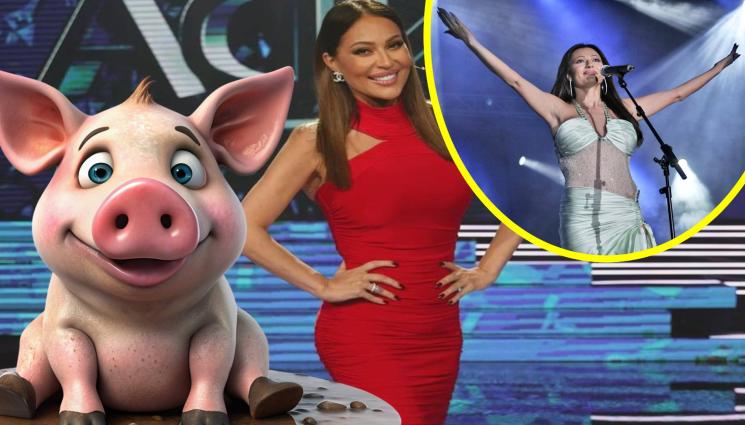 Цеца прасенце - ЖИВОТ КАТО НА КИНО: ЦЕЦА – от свинарка до 