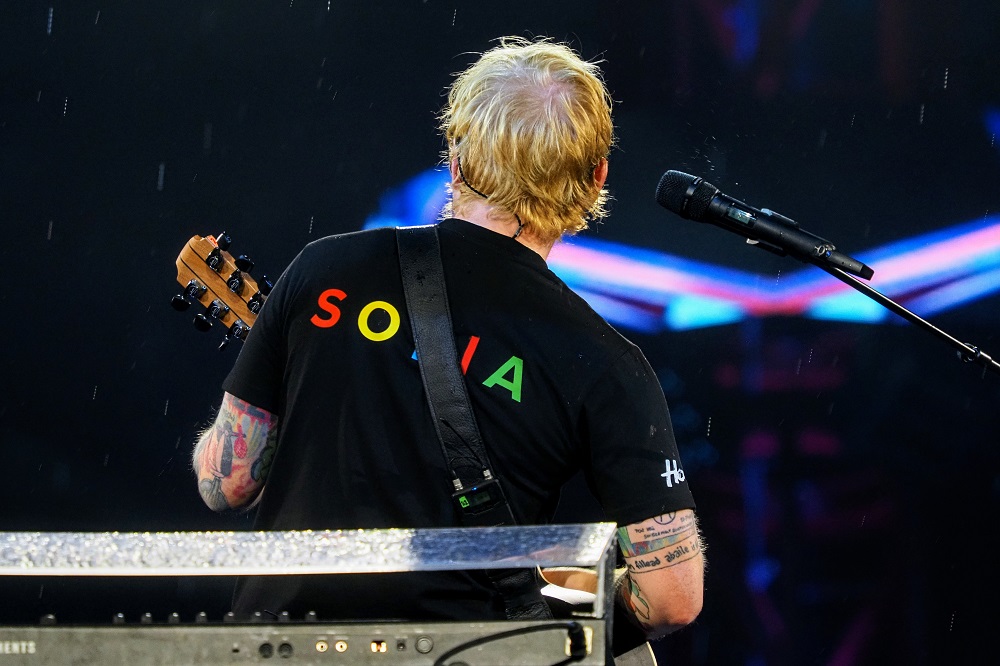 Ед Шийрън концерт София