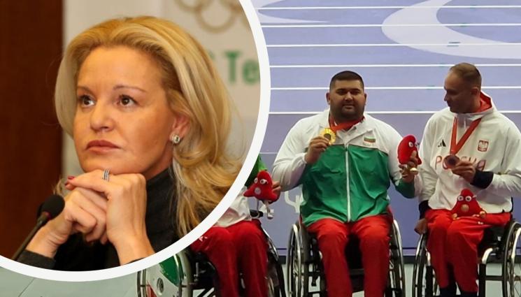 Стефка Костадинова - Стефка Костадинова към Ружди Ружди: Българите се чувстват горди и силни с Вашите успехи