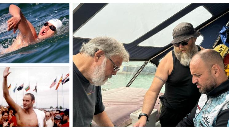 Петър Стойчев Ламанша - Петър Стойчев vs. Ламанша за 3-ти път: Тази нощ при 3 бала вълнение! Следете плуването му НА ЖИВО ТУК