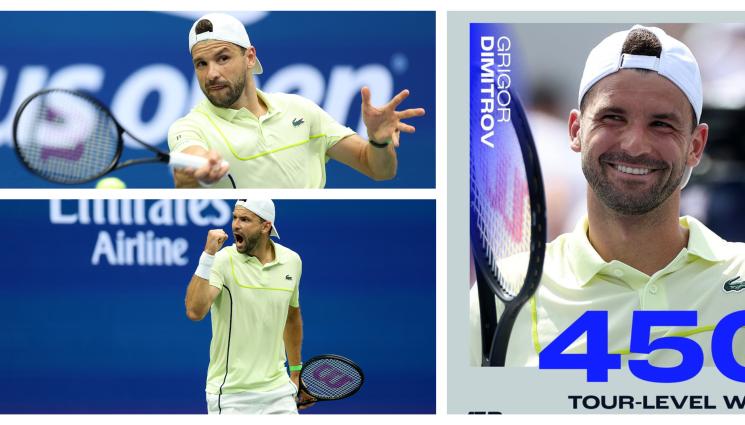 Григор Димитров Ю Ес Оупън - Гришо епично напред за Ю Ес Оупън!