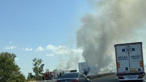 тир изгорял пожар Тракия