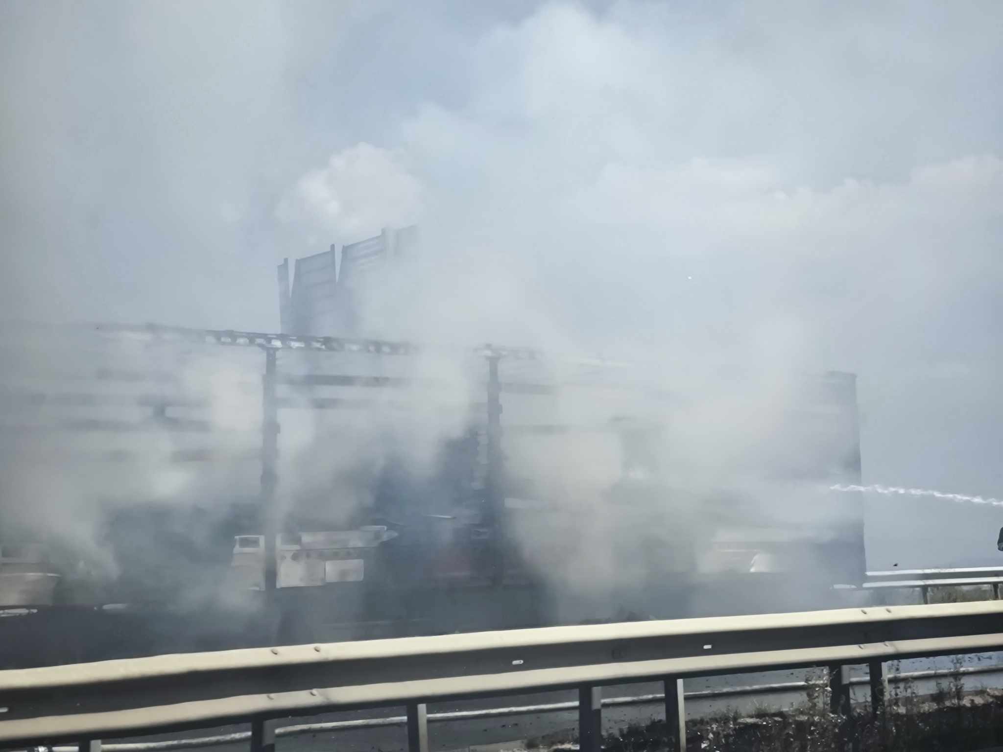 изгорял ТИР Тракия