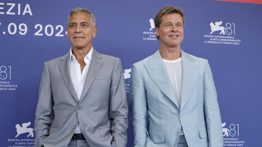 George Clooney Brad Pitt