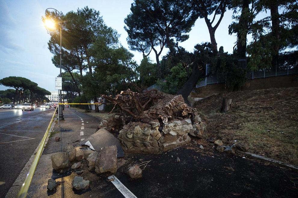  Рим стихия наводнения 