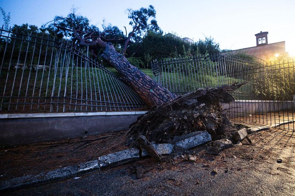  Рим стихия наводнения 