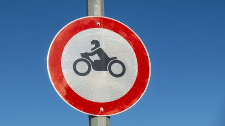 забрана за мотоциклети