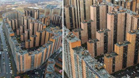 жилищен блок Русия