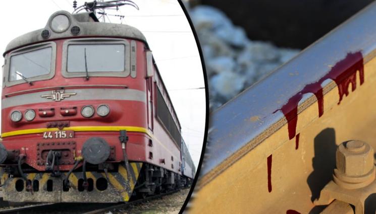 влак кръв - КРЪВ НА РЕЛСИТЕ: Влак размаза кола, има жертва!