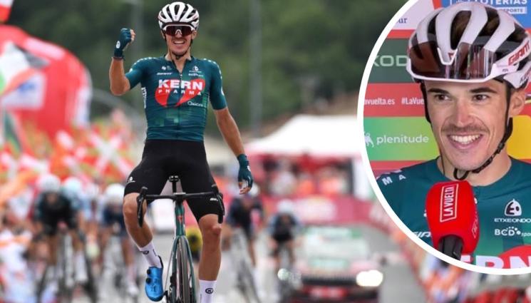 Урко Бераде Вуелтата - Испанец триумфира в 18-ия етап на Вуелтата, разликата на върха в генералното класиране 5 секунди