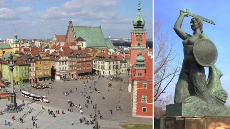 Варшава русалка