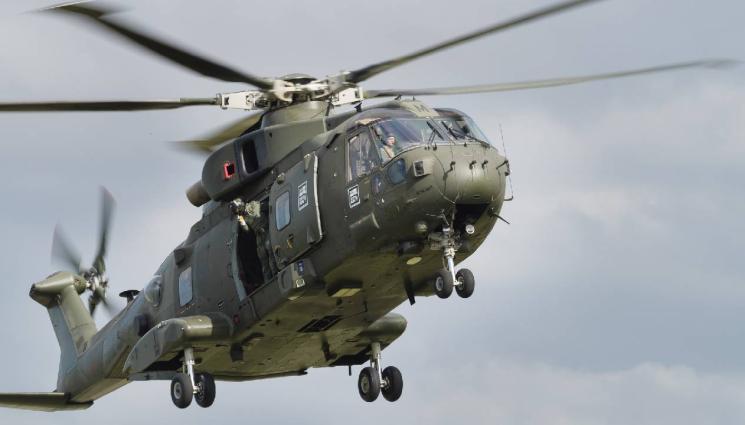 хеликоптер Мерлин - Британският премиер изрази съболезнования за катастрофата в Ламанша