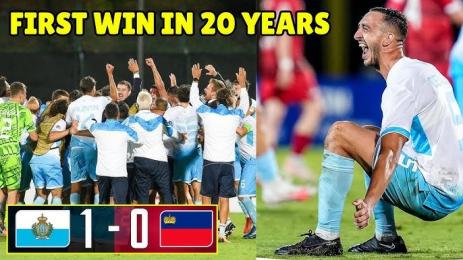Сан Марино Лихтенщайн първа победа
