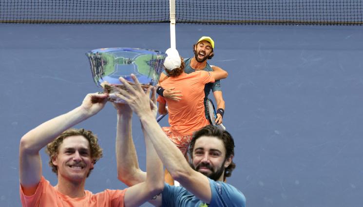 Пърсел и Томпсън - Пърсел и Томпсън спечелиха титлата на двойки при мъжете на в Ню Йорк