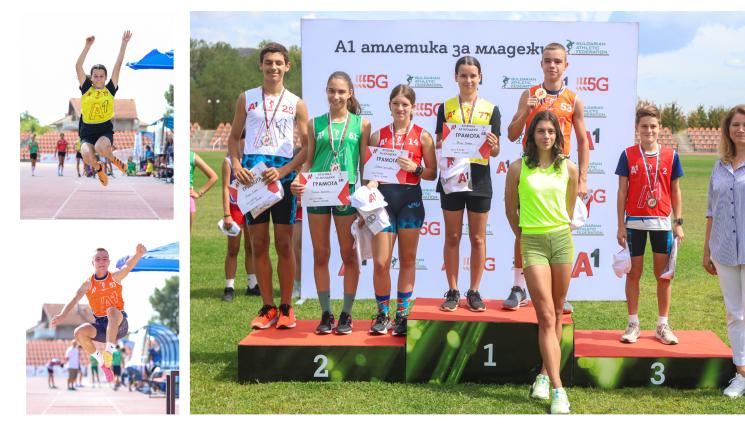 Пламена Миткова Хисаря лека атлетика - Пламена Миткова награди в Хисаря победителите в младежката атлетика