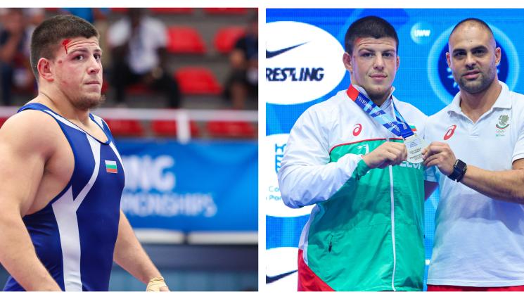 Сали Салиев световно Понтеведра - Отново разкървавен, Сали Салиев стана световен вицешампион по борба