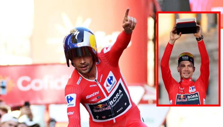 Примож Роглич Обиколка на Испания - С второ място в последния етап Роглич оформи рекордното си златно каре на Вуелтата