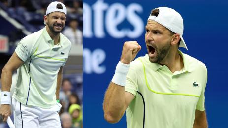 Григор Димитров Ню Йорк контузия