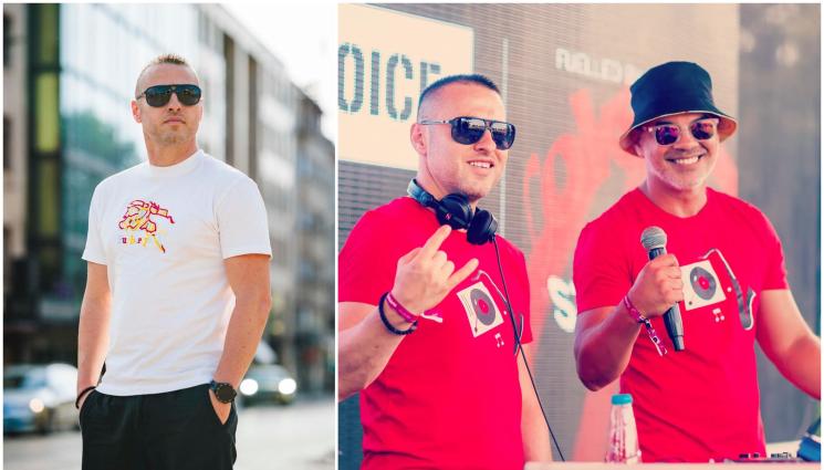 диджей - DJ Mascota за Coca Cola The Voice Happy Energy Tour 2024 пред