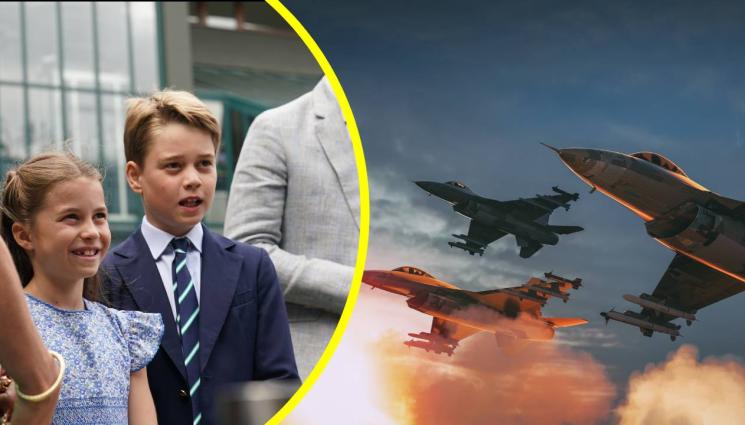 принц Джордж - НЯМА ВРЕМЕ ЗА ГУБЕНЕ: 11-годишният принц Джордж се готви за военновъздушните сили!