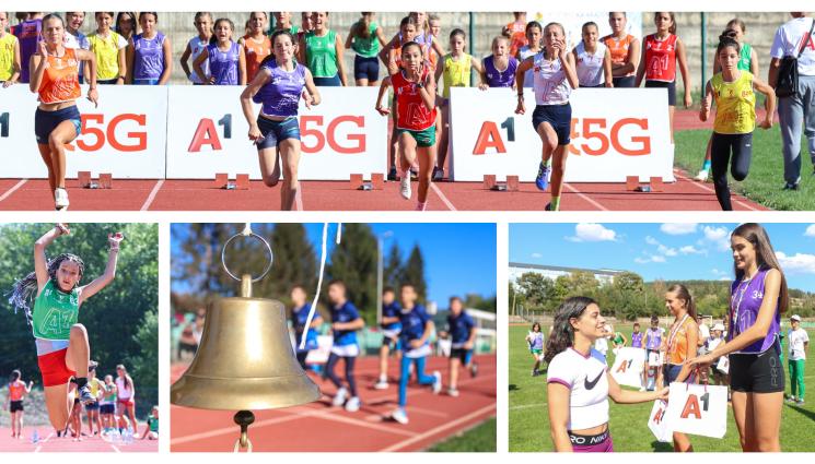 Пламена Миткова Панагюрище - Пламена Миткова награди шампионите в 10-ото издание на най-популярната тийн лекоатлетическа верига