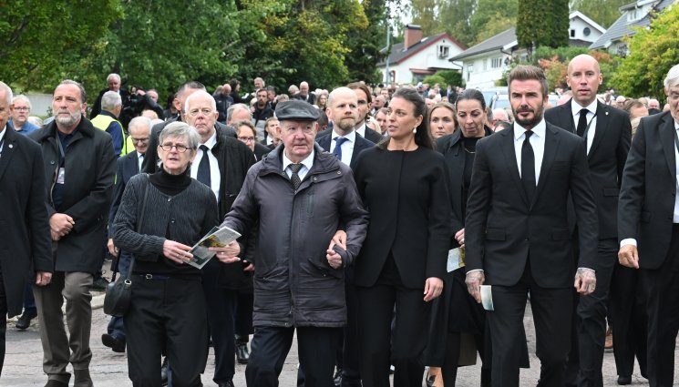 Погребението на Свен Горан Ериксон - Футболният свят се прости със Свен-Горан Ериксон (СНИМКИ)