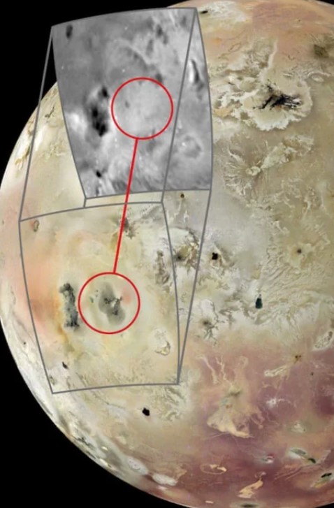 Йо спътник Юпитер