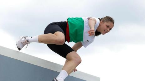 Ксения Момчилова паркур