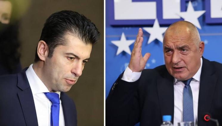 Кирил Петков Бойко Борисов - ПП-ДБ: Разговори за правителство с ГЕРБ са невъзможни!